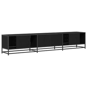Μονάδες TV 210 x 35 x 41 εκ Μαύρη Οξυά Επεξεργασμένο ξύλο