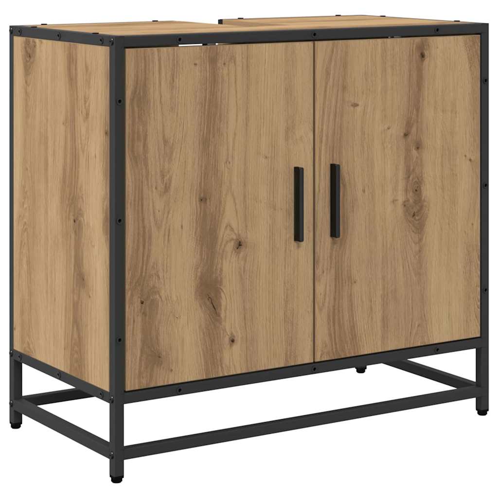 Σετ Επίπλων Μπάνιου 3 τμχ. Artisan Oak 65 x 33 x 60 εκ - Pakobazaar