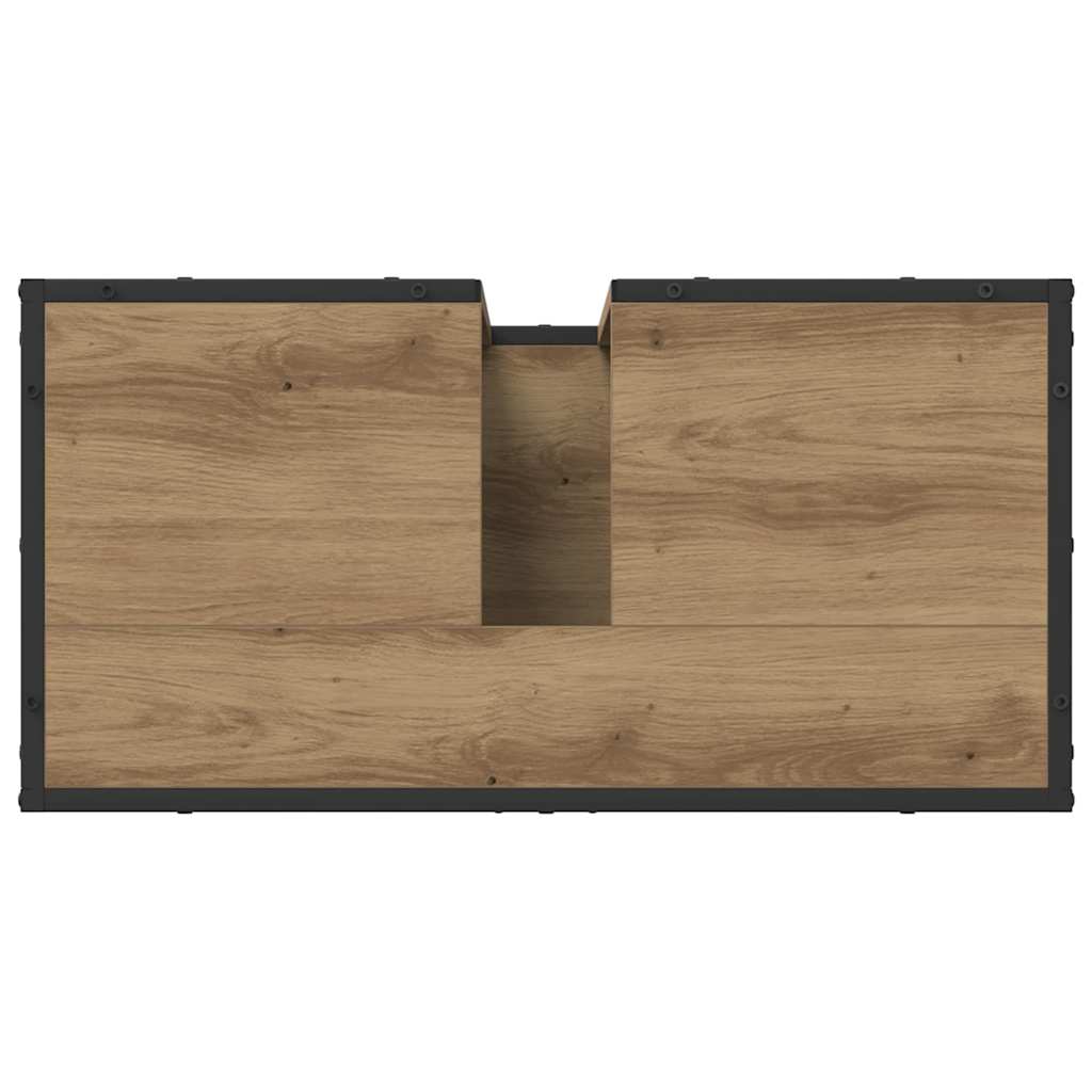 Σετ Επίπλων Μπάνιου 3 τμχ. Artisan Oak 65 x 33 x 60 εκ - Pakobazaar