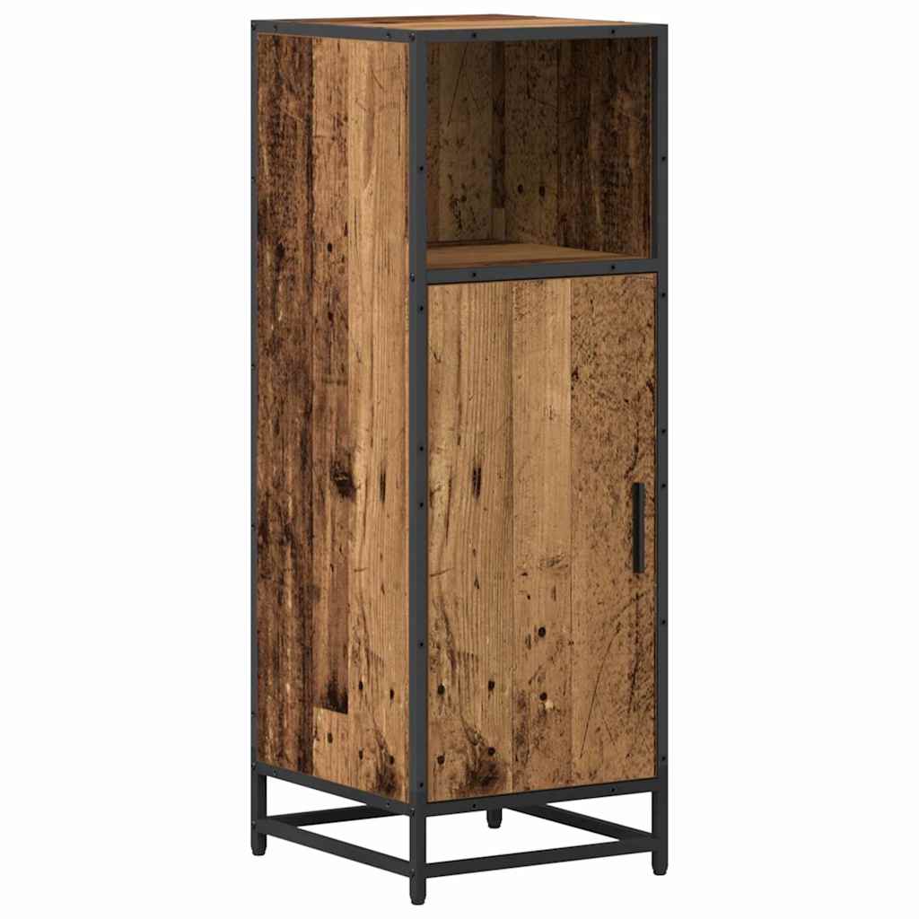 Σετ Επίπλων Μπάνιου 4 τμχ. Παλιό Ξύλο 65 x 33 x 60 εκ