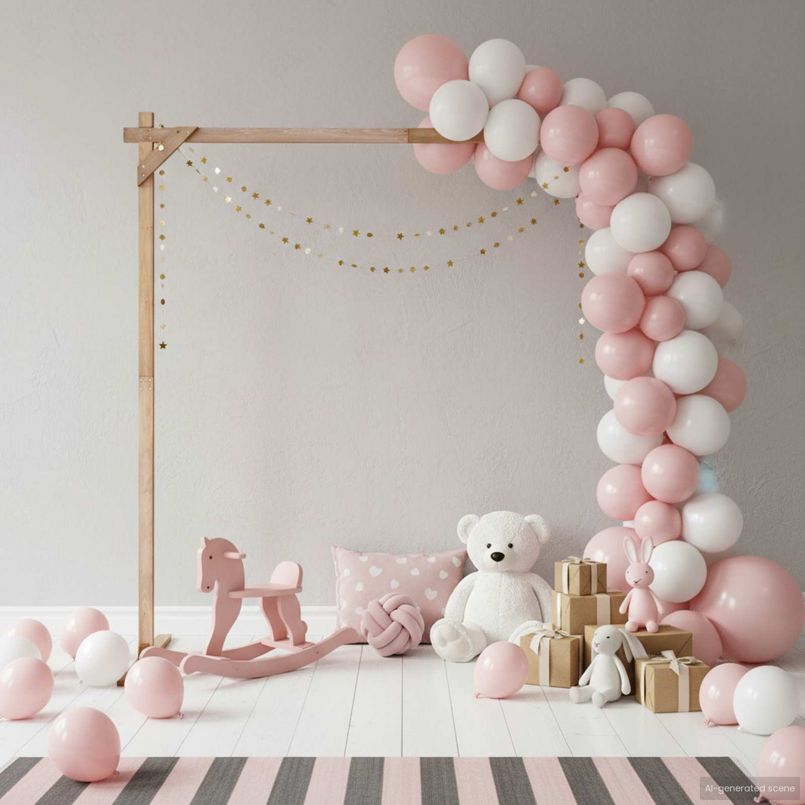 Αψίδα Γάμου Ανοιχτό καφέ 225 x 95 x 226 εκ Στερεό ξύλο πεύκου - Pakobazaar