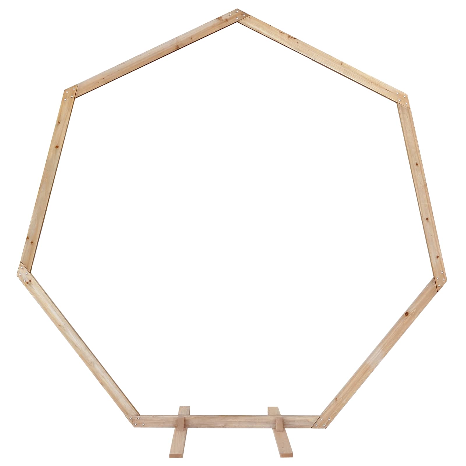 Αψίδα Γάμου Ανοιχτό καφέ 221 x 92 x 216 εκ Στερεό ξύλο πεύκου - Pakobazaar