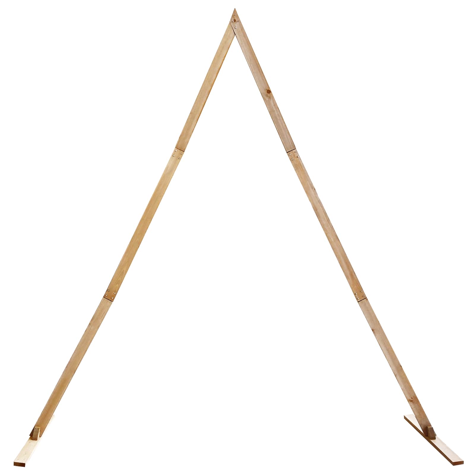 Αψίδα Γάμου Ανοιχτό καφέ 202 x 95 x 254 εκ Στερεό ξύλο πεύκου - Pakobazaar