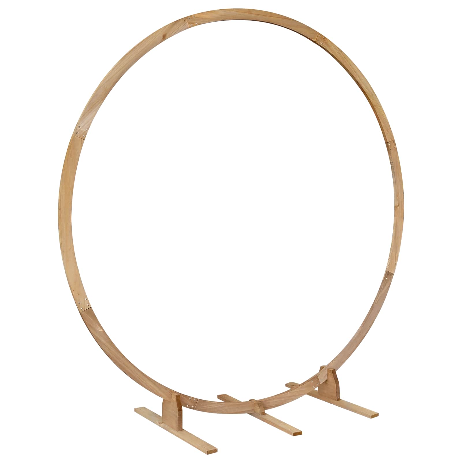 Αψίδα Γάμου Ανοιχτό καφέ 224 x 80 x 220 εκ Στερεό ξύλο πεύκου