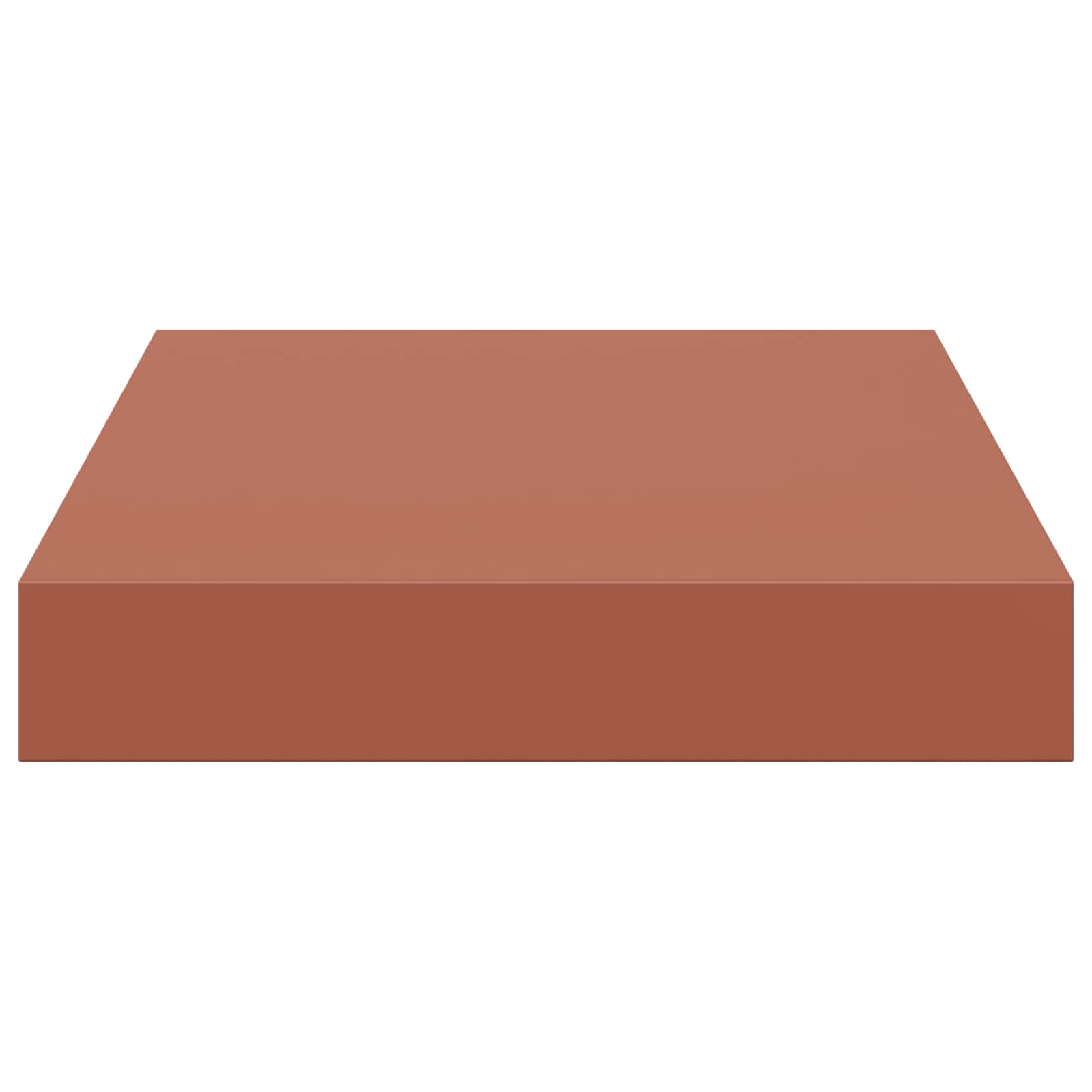 Ράφι Τοίχου 2 pcs Κόκκινο 23 x 23,5 x 4 εκ Επεξεργασμένο ξύλο