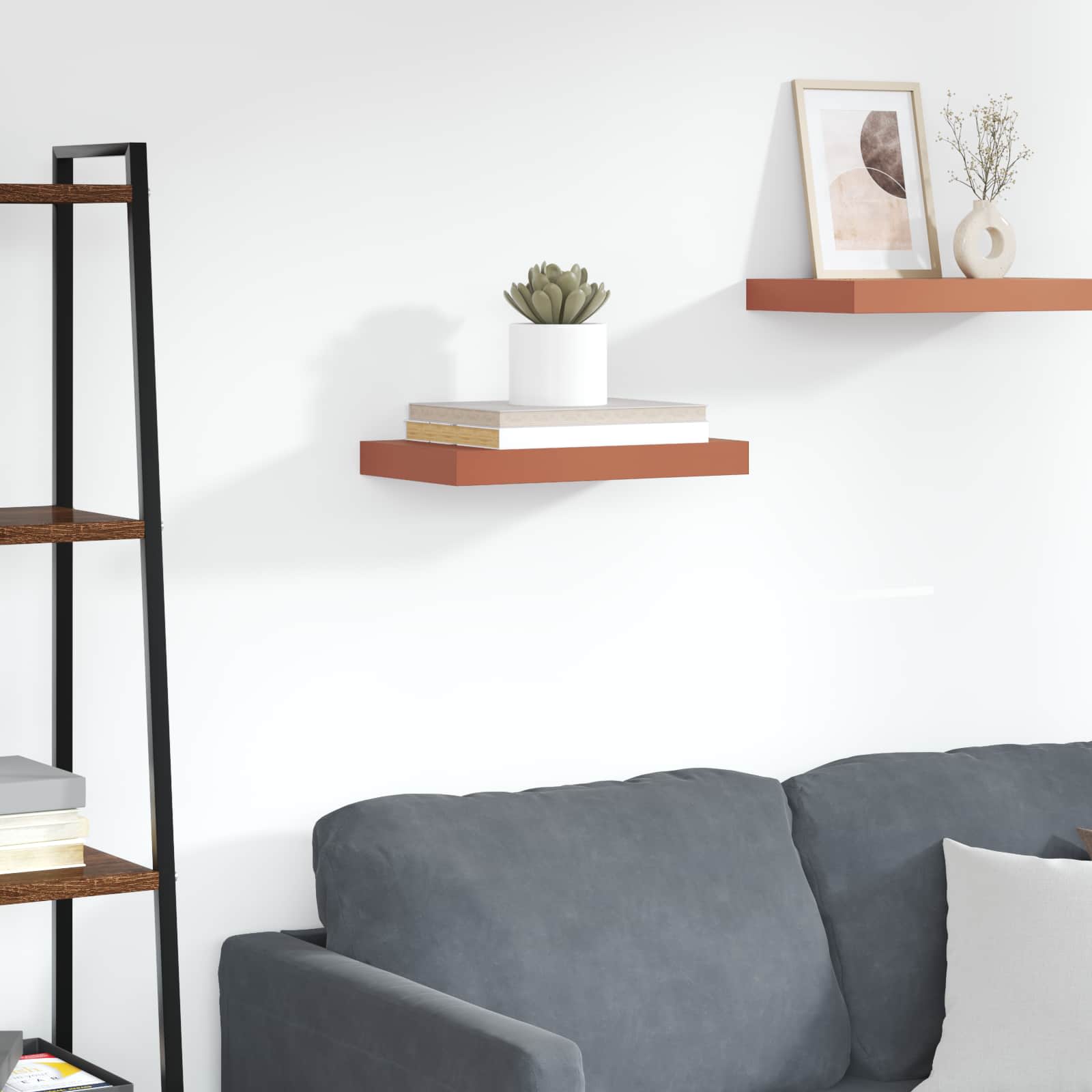 Ράφι Τοίχου Κόκκινο 40 x 23,5 x 4 εκ Επεξεργασμένο ξύλο