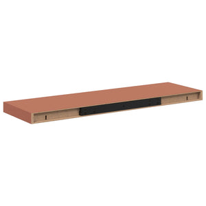 Ράφι Τοίχου Επιτοίχιο 2 τμχ. Κόκκινο 90 x 23,5 x 3,8 cm