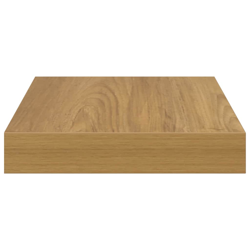 Ράφι Τοίχου 2 pcs Καφέ 23 x 23,5 x 4 εκ Επεξεργασμένο ξύλο - Pakobazaar