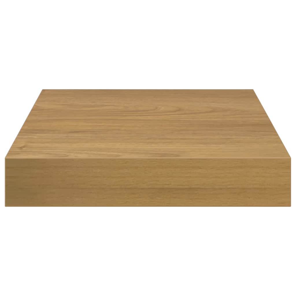 Ράφι Τοίχου 4 pcs Καφέ 23 x 23,5 x 4 εκ Επεξεργασμένο ξύλο
