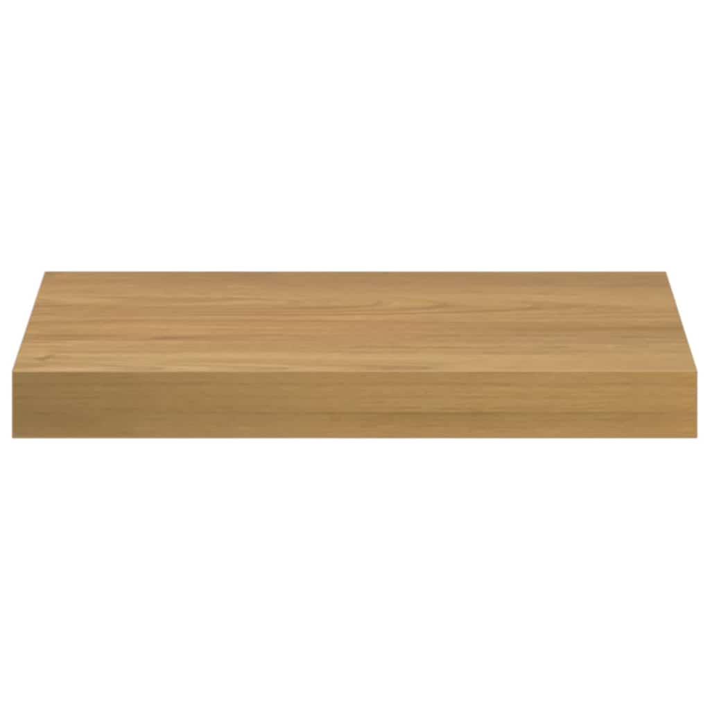 Ράφι Τοίχου 2 pcs Καφέ 40 x 23,5 x 4 εκ Επεξεργασμένο ξύλο - Pakobazaar