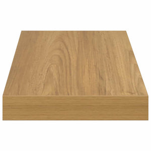 Ράφι Τοίχου 2 pcs Καφέ 50 x 23 x 4 εκ. Επεξεργασμένο ξύλο - Pakobazaar