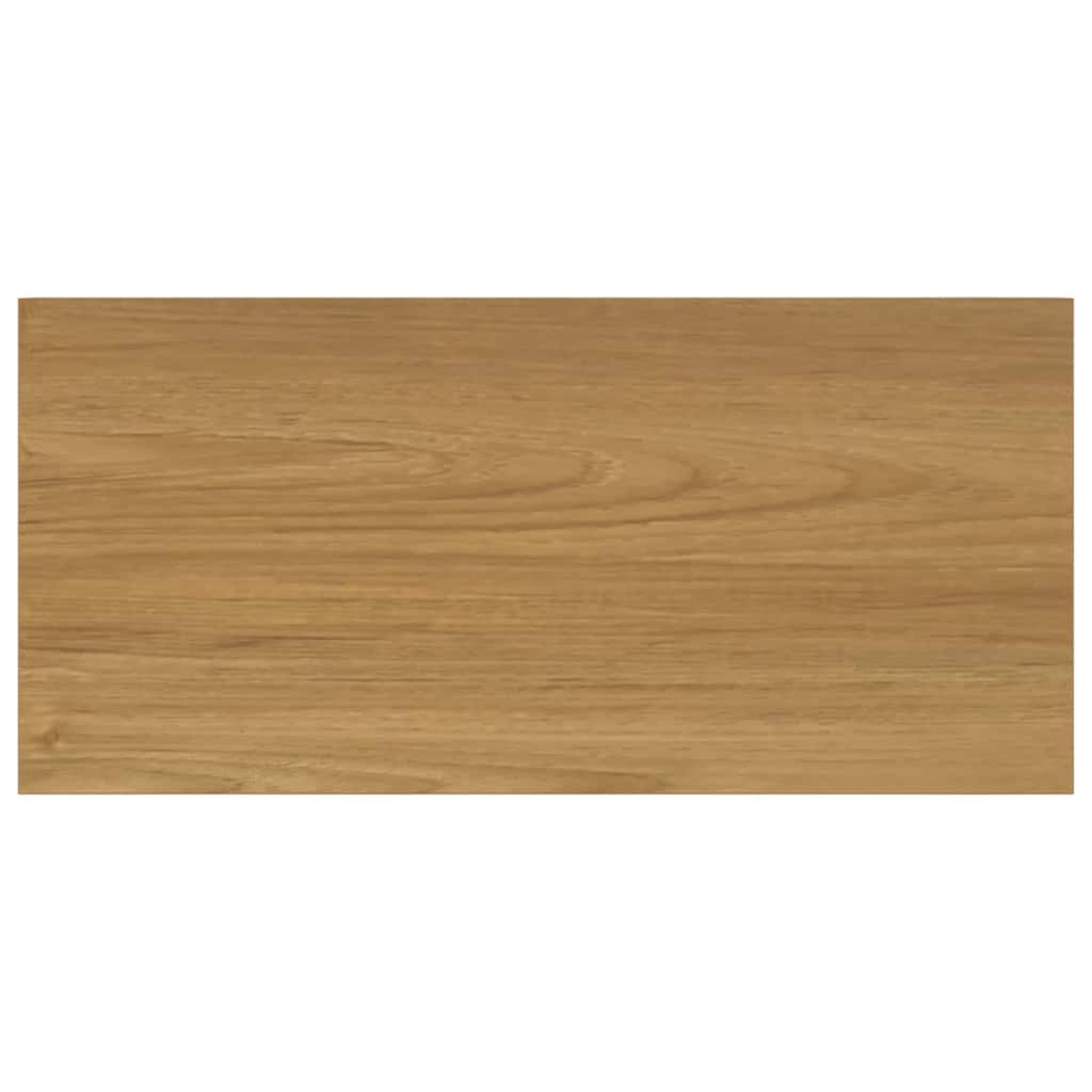 Ράφι Τοίχου 2 pcs Καφέ 50 x 23 x 4 εκ. Επεξεργασμένο ξύλο - Pakobazaar