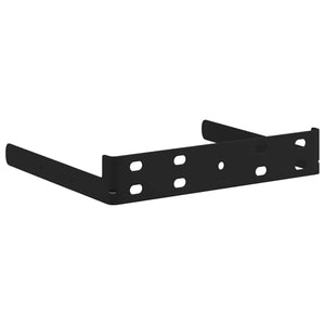 Ράφι Τοίχου Επιτοίχιο 4 pcs Λευκό Μάρμαρο 23 x 23,5 x 4 εκ - Pakobazaar