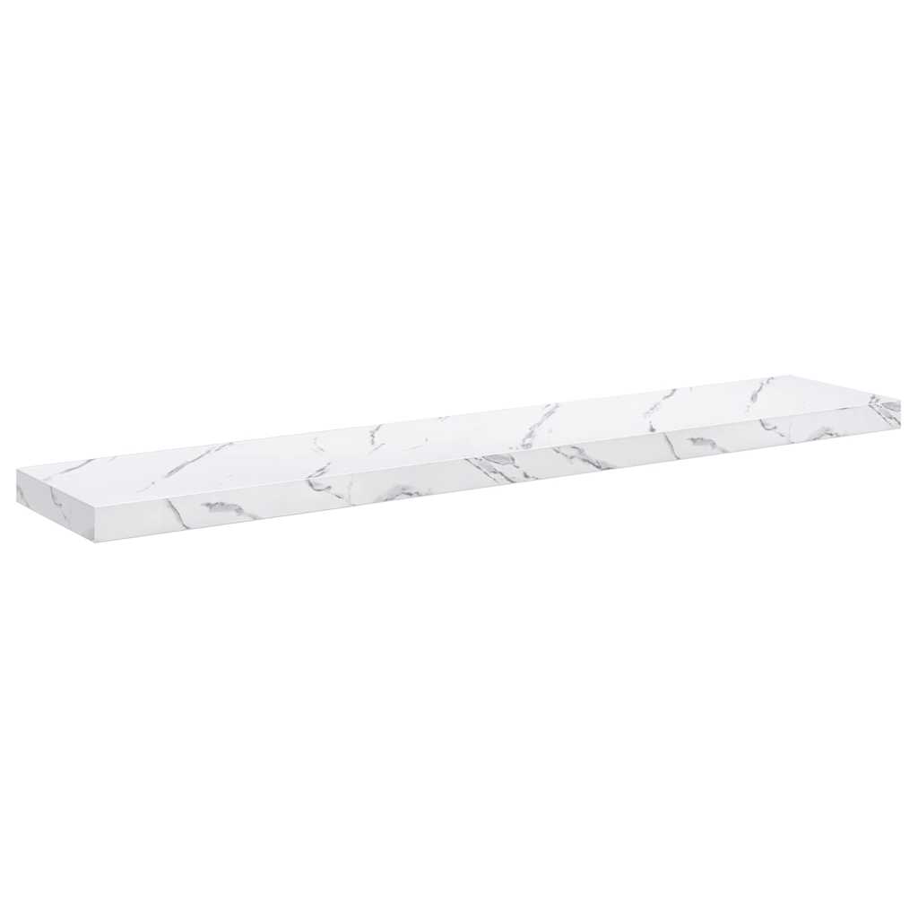 Ράφι Τοίχου Επιτοίχιο Λευκό Μάρμαρο 120 x 23,5 x 3,8 cm