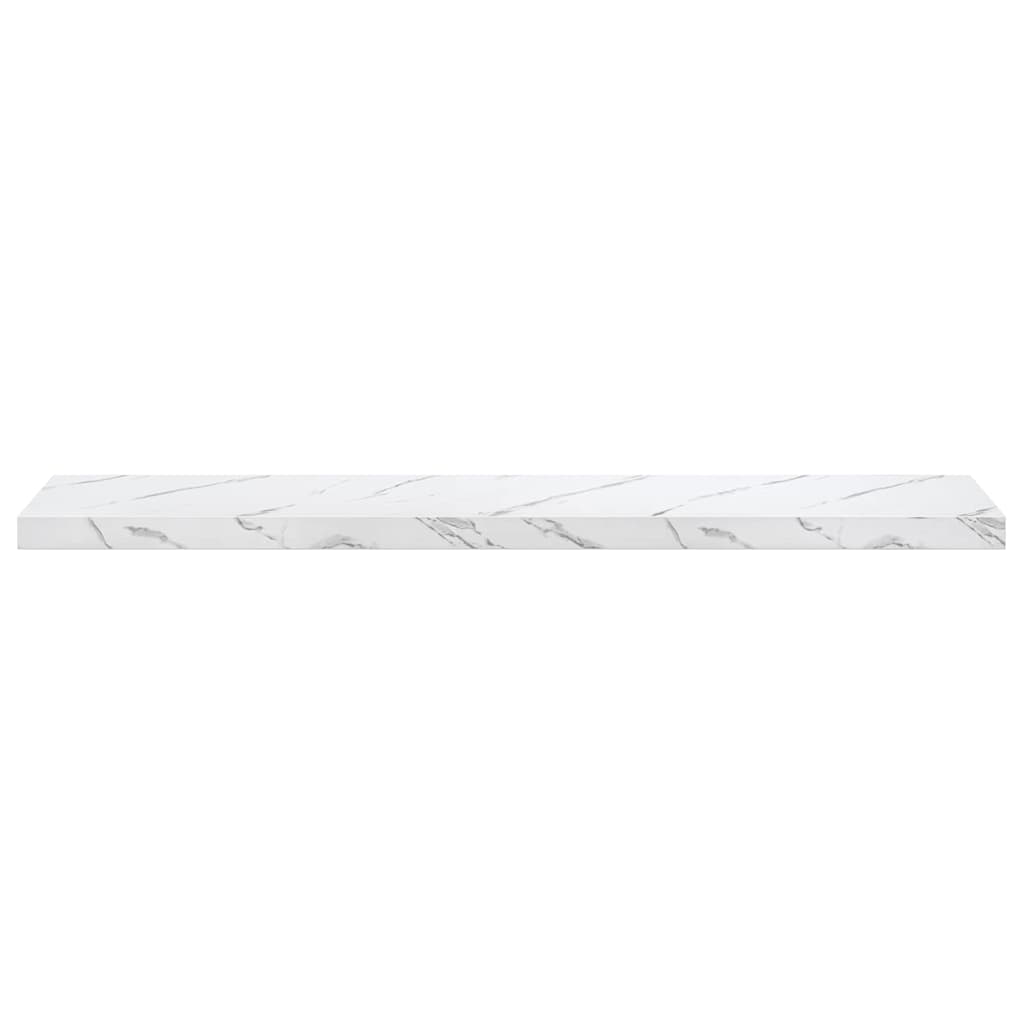 Ράφι Τοίχου Επιτοίχιο Λευκό Μάρμαρο 120 x 23,5 x 3,8 cm