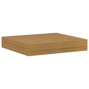 Ράφι Τοίχου 2 τμχ. Μπεζ 23 x 23,5 x 3,8 cm Επεξεργασμένο Ξύλο
