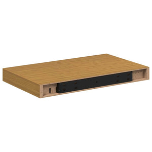 Ράφι Τοίχου 4 pcs Μπεζ 40 x 23,5 x 4 εκ Επεξεργασμένο ξύλο - Pakobazaar