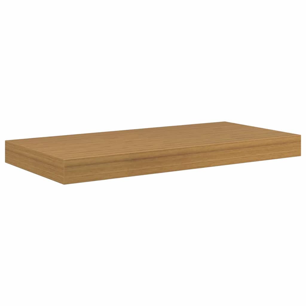 Ράφι Τοίχου 2 pcs Μπεζ 50 x 23 x 4 εκ. Επεξεργασμένο ξύλο - Pakobazaar