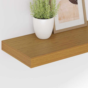 Ράφι Τοίχου 4 τμχ. Μπεζ 60 x 23,5 x 3,8 cm Επεξεργασμένο Ξύλο