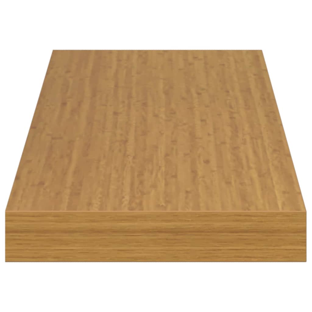 Ράφι Τοίχου 4 pcs Μπεζ 60 x 23 x 4 εκ. Επεξεργασμένο ξύλο