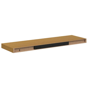 Ράφι Τοίχου Επιτοίχιο 2 τμχ. Μπεζ 80 x 23,5 x 3,8 cm