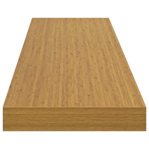 Ράφι Τοίχου 4 pcs Μπεζ 120 x 23,5 x 4 εκ Επεξεργασμένο ξύλο - Pakobazaar