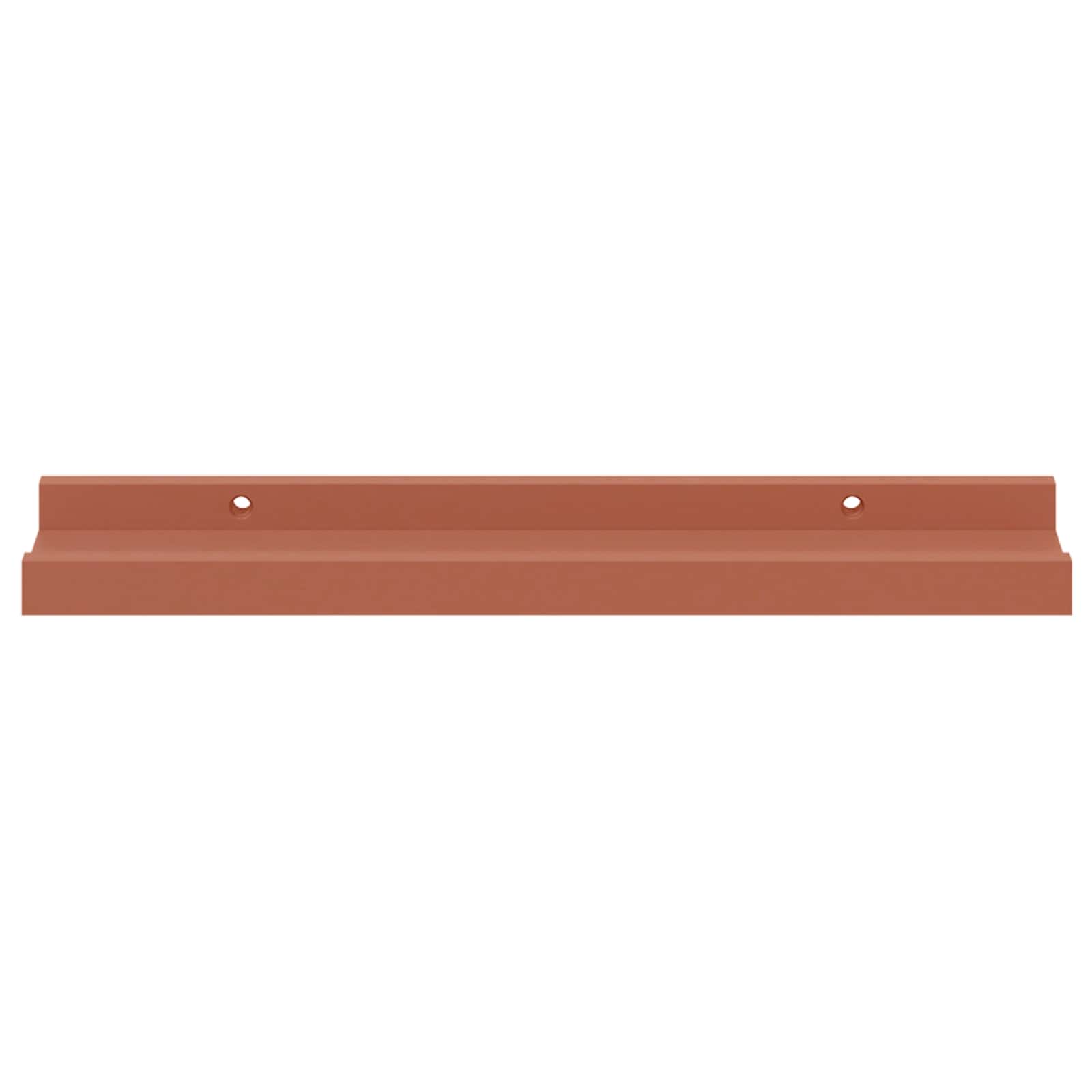 Ράφι Τοίχου Επιτοίχιο 2 pcs Κόκκινο 40 x 9 x 3 cm