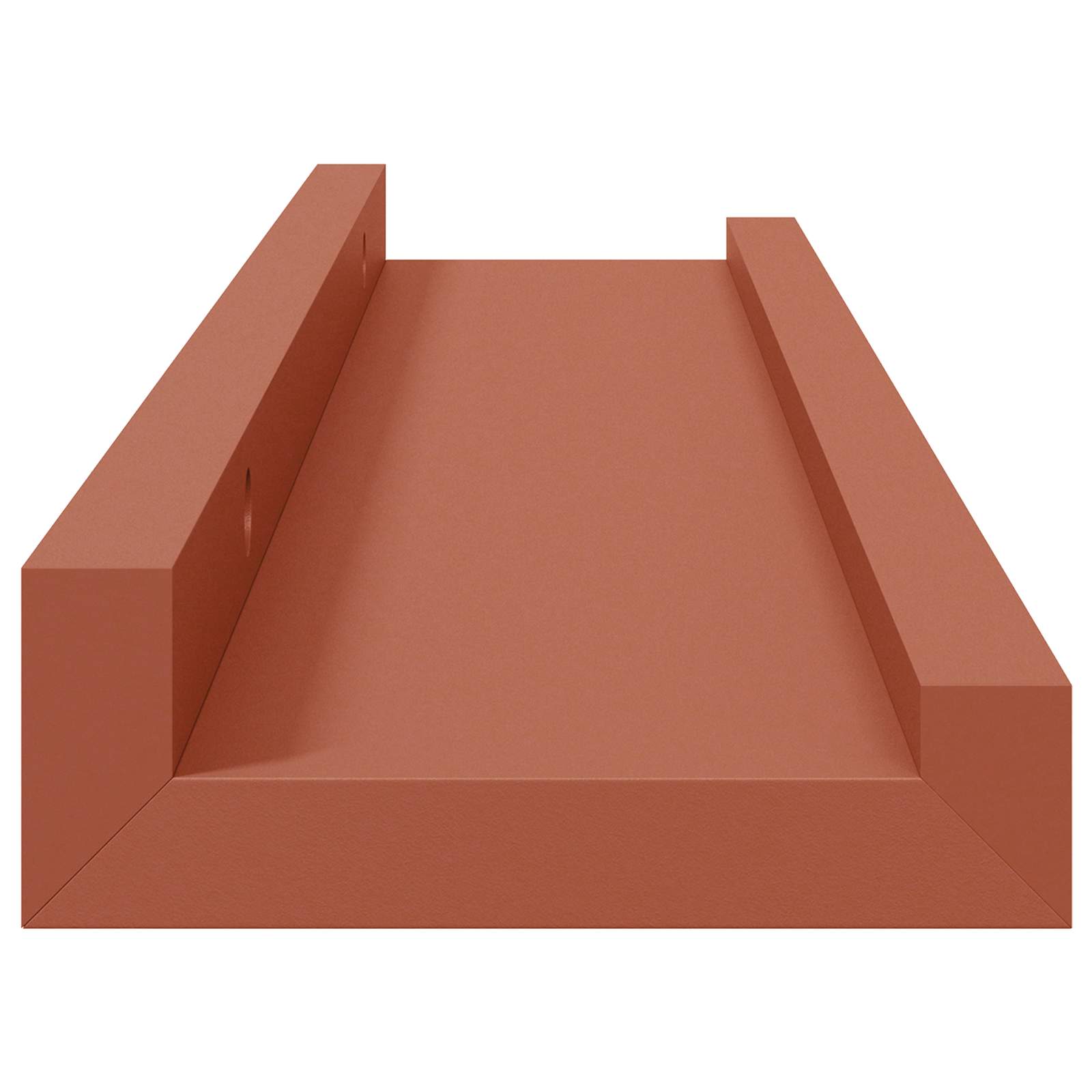 Ράφι Τοίχου Επιτοίχιο 2 pcs Κόκκινο 40 x 9 x 3 cm