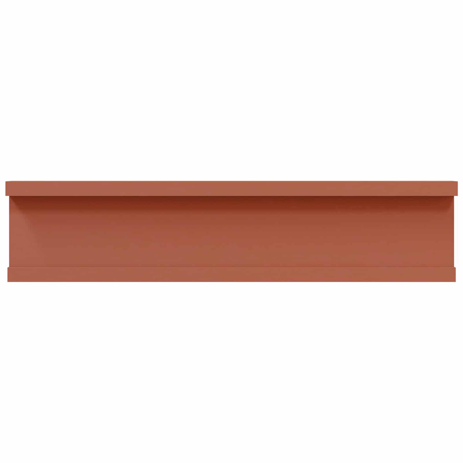 Ράφι Τοίχου Επιτοίχιο 2 pcs Κόκκινο 40 x 9 x 3 cm