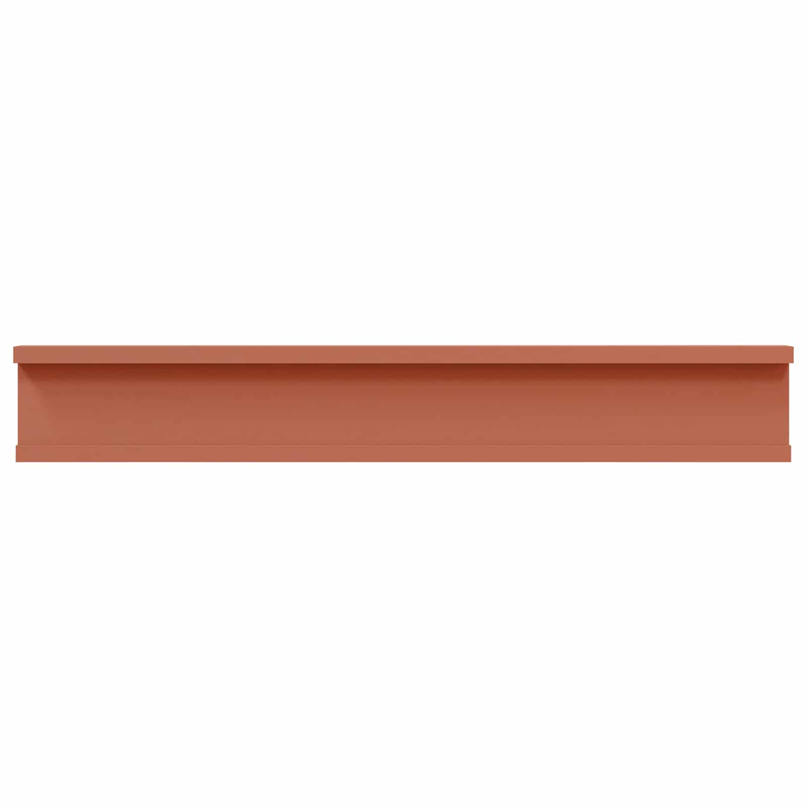 Ράφι Τοίχου 2 pcs Κόκκινο 60 x 9 x 3 cm Επεξεργασμένο ξύλο