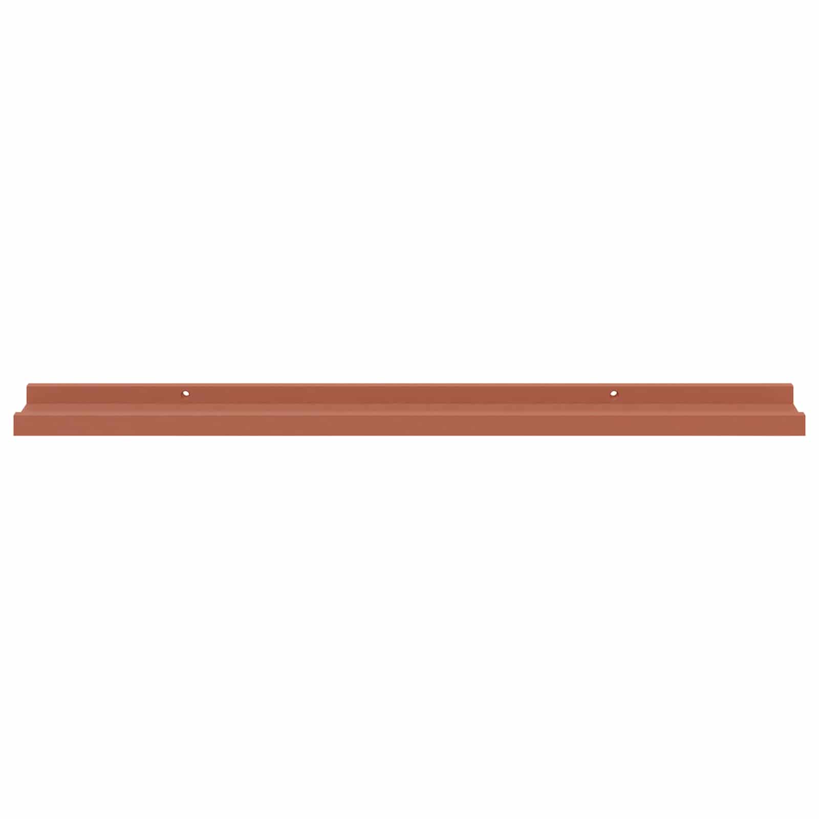 Ράφι Τοίχου 2 pcs Κόκκινο 80 x 9 x 3 cm Επεξεργασμένο ξύλο - Pakobazaar