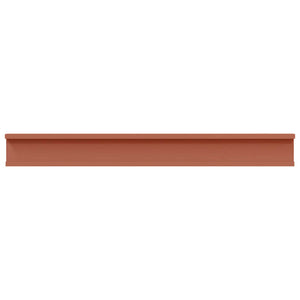 Ράφι Τοίχου 2 pcs Κόκκινο 80 x 9 x 3 cm Επεξεργασμένο ξύλο - Pakobazaar