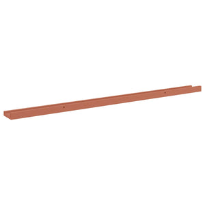 Ράφι Τοίχου 2 pcs Κόκκινο 115 x 9 x 3 cm Επεξεργασμένο ξύλο - Pakobazaar