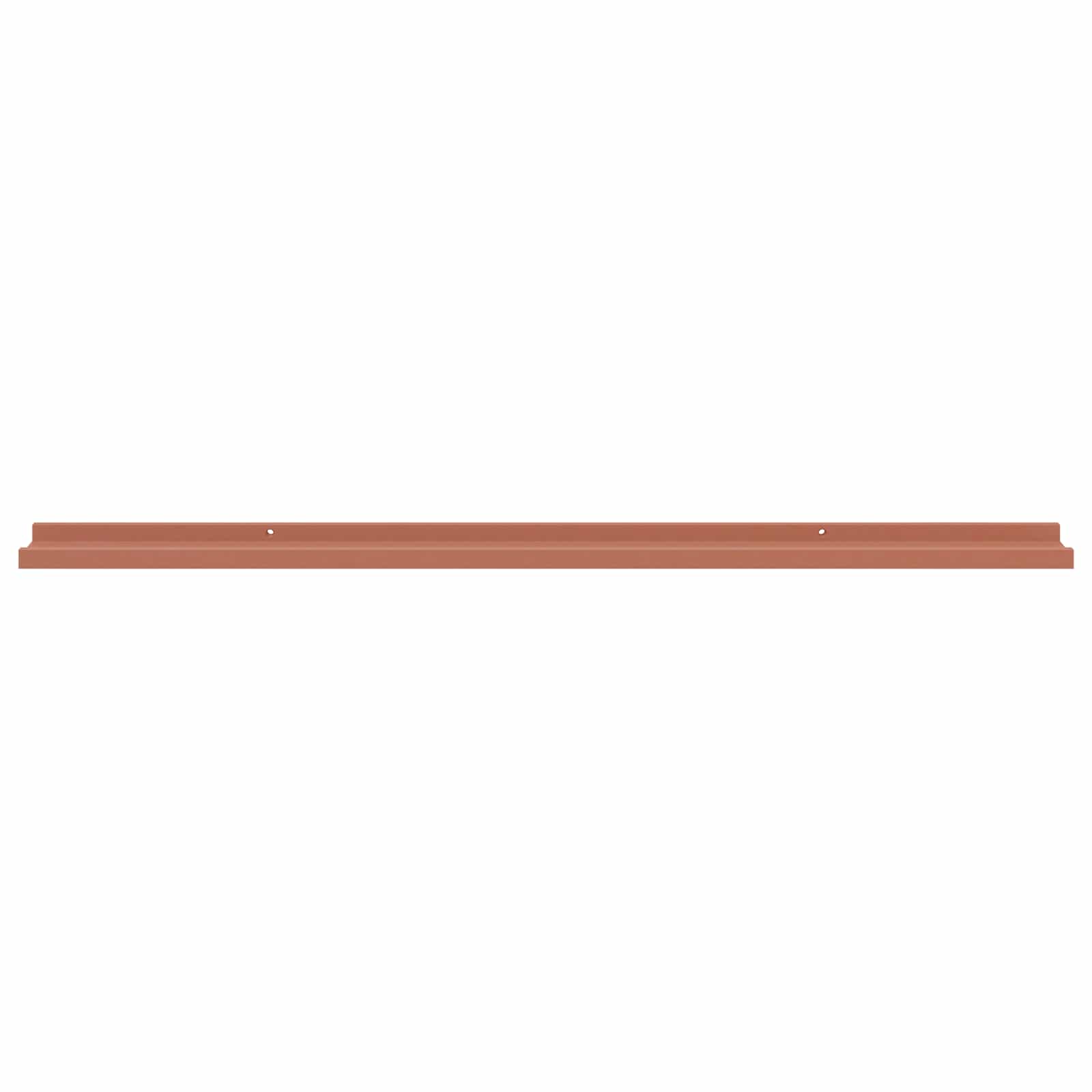Ράφι Τοίχου 2 pcs Κόκκινο 115 x 9 x 3 cm Επεξεργασμένο ξύλο - Pakobazaar