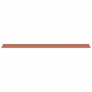 Ράφι Τοίχου 2 pcs Κόκκινο 115 x 9 x 3 cm Επεξεργασμένο ξύλο - Pakobazaar