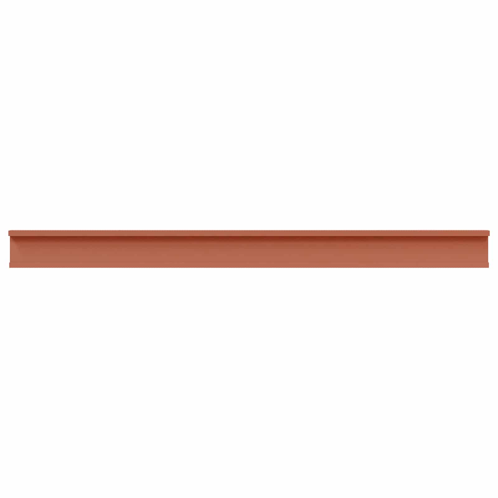 Ράφι Τοίχου 2 pcs Κόκκινο 115 x 9 x 3 cm Επεξεργασμένο ξύλο - Pakobazaar