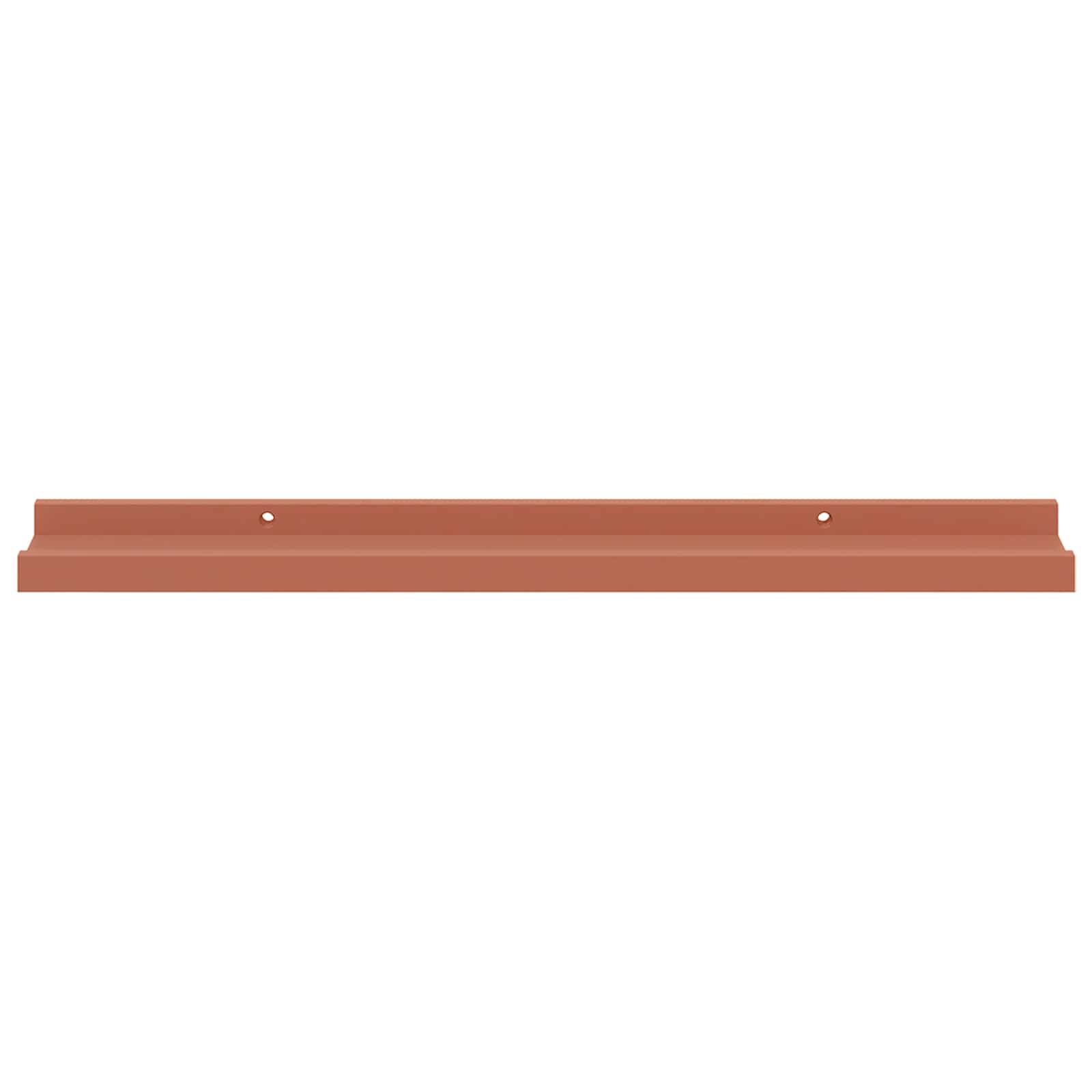 Ράφι Τοίχου 4 pcs Κόκκινο 60 x 9 x 3 cm Επεξεργασμένο ξύλο