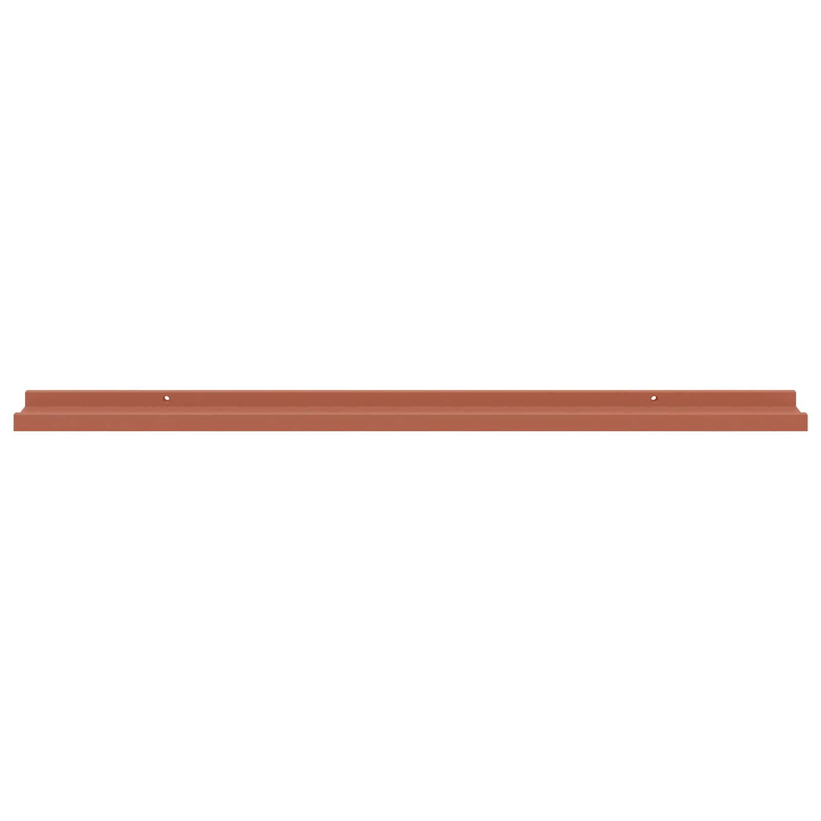 Ράφι Τοίχου 4 pcs Κόκκινο 100 x 9 x 3 cm Επεξεργασμένο ξύλο