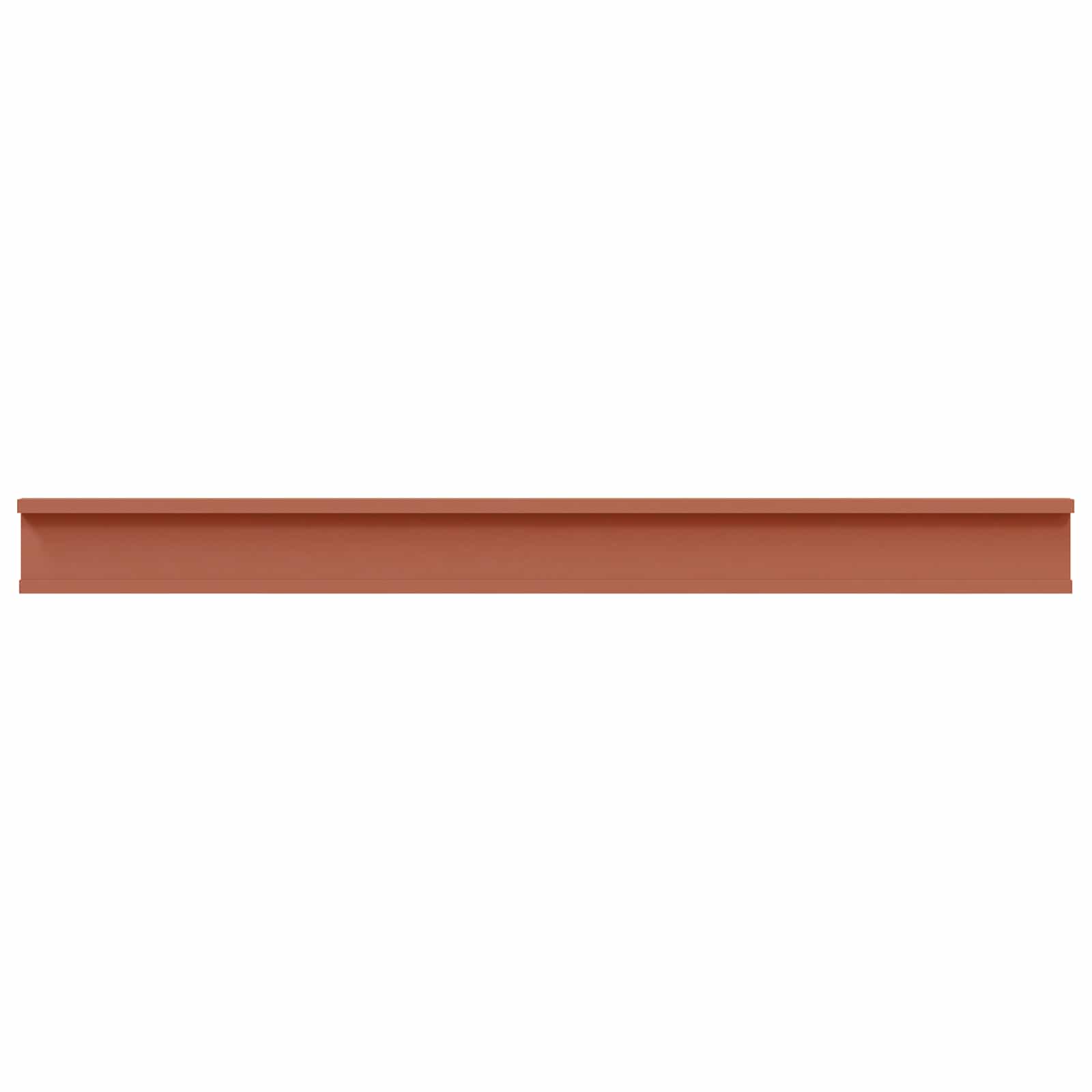 Ράφι Τοίχου 4 pcs Κόκκινο 100 x 9 x 3 cm Επεξεργασμένο ξύλο