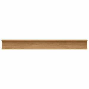 Ράφι Τοίχου με ράφι 2 pcs Καφέ 80 x 9 x 3 cm Επεξεργασμένο ξύλο - Pakobazaar