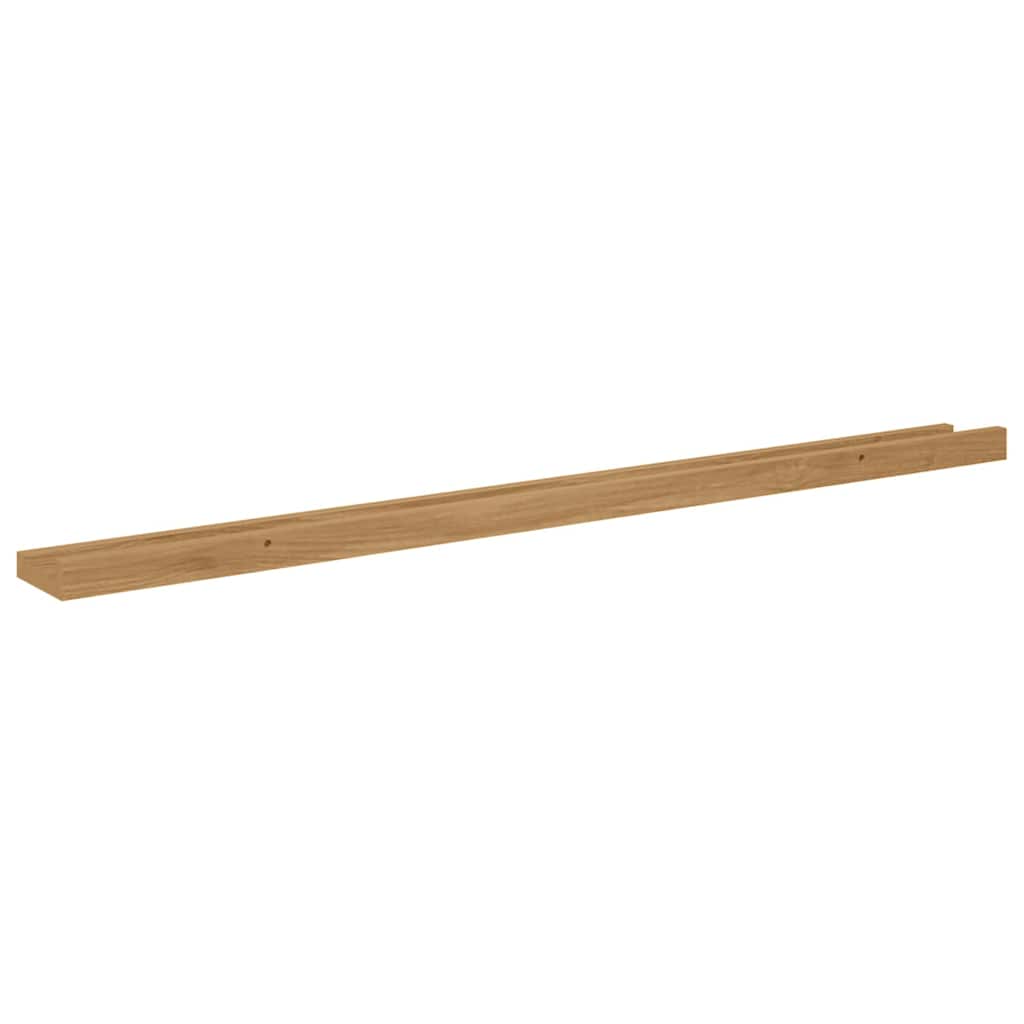 Ράφι Τοίχου 2 pcs Καφέ 100 x 9 x 3 cm Επεξεργασμένο ξύλο - Pakobazaar