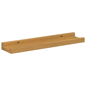 Ράφι Τοίχου με ράφι 2 pcs Μπεζ 40 x 9 x 3 cm Επεξεργασμένο ξύλο - Pakobazaar