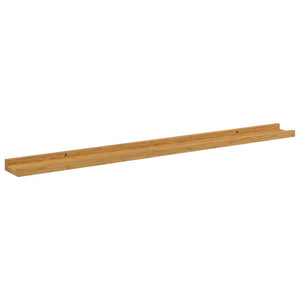 Ράφι Τοίχου 4 τμχ. Μπεζ 100 x 9 x 3 cm Επεξεργασμένο Ξύλο