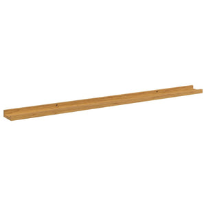 Ράφι Τοίχου 4 τμχ. Μπεζ 115 x 9 x 3 cm Επεξεργασμένο Ξύλο