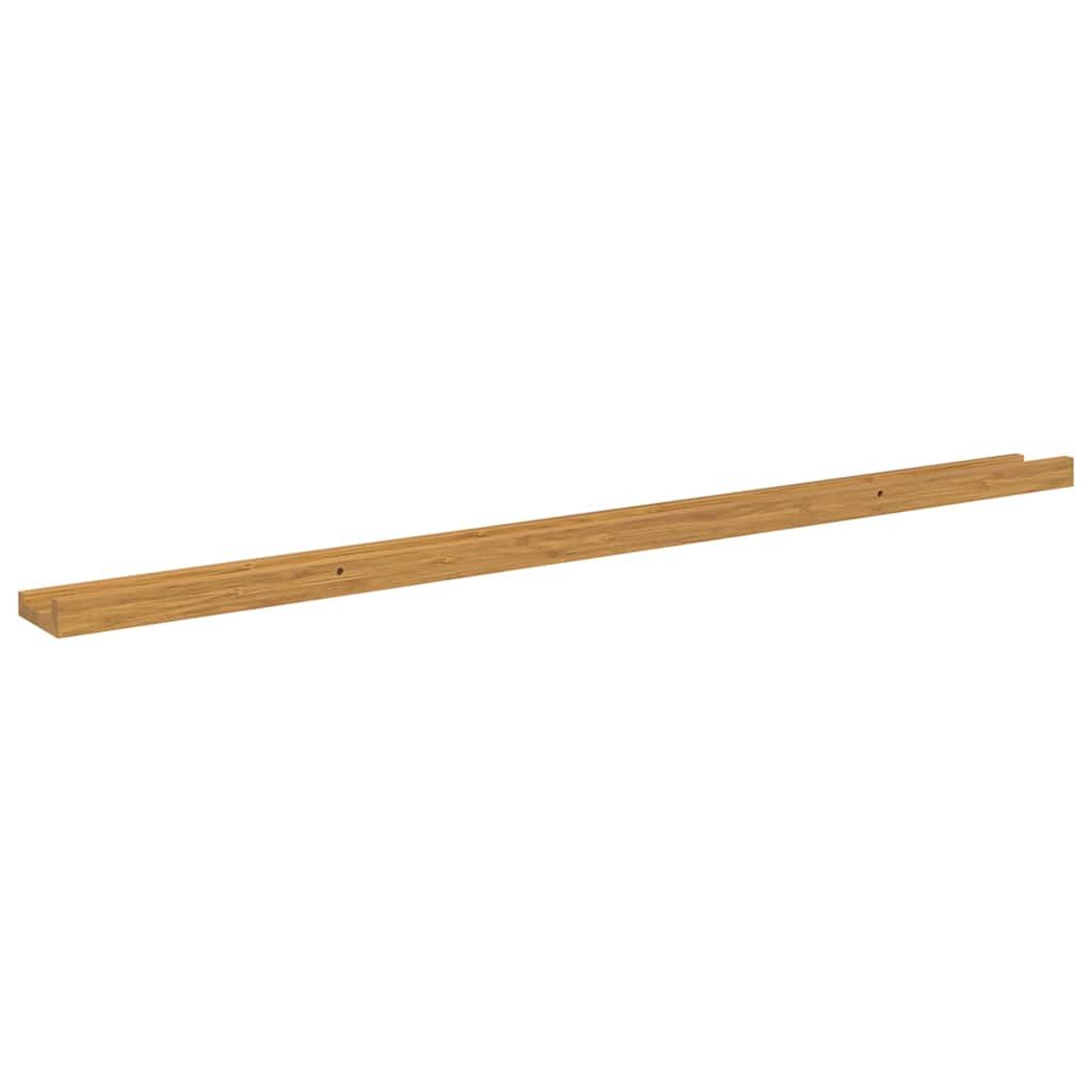 Ράφι Τοίχου Επιτοίχιο 4 pcs Μπεζ 115 x 9 x 3 cm