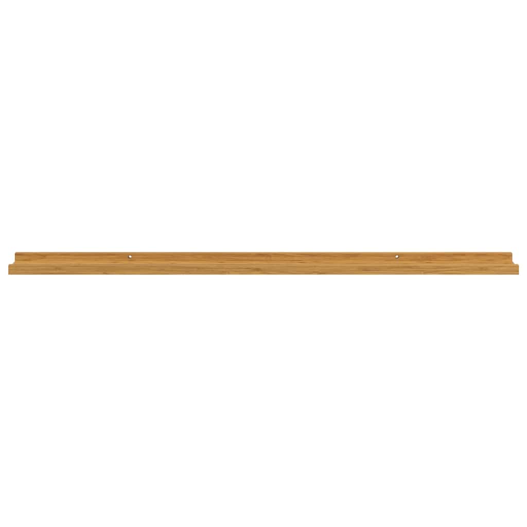 Ράφι Τοίχου Επιτοίχιο 4 pcs Μπεζ 115 x 9 x 3 cm