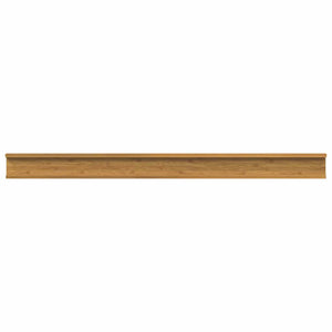 Ράφι Τοίχου 4 τμχ. Μπεζ 115 x 9 x 3 cm Επεξεργασμένο Ξύλο