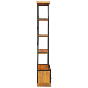 Ράφια βιβλίων 5 επιπέδων Φυσικό 100 x 30 x 180 εκ - Pakobazaar