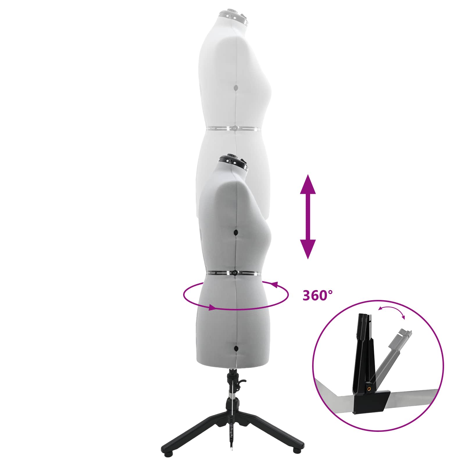 Ρυθμιζόμενη Φόρμα Φορέματος Γυναικεία Γκρι m Βελούδο