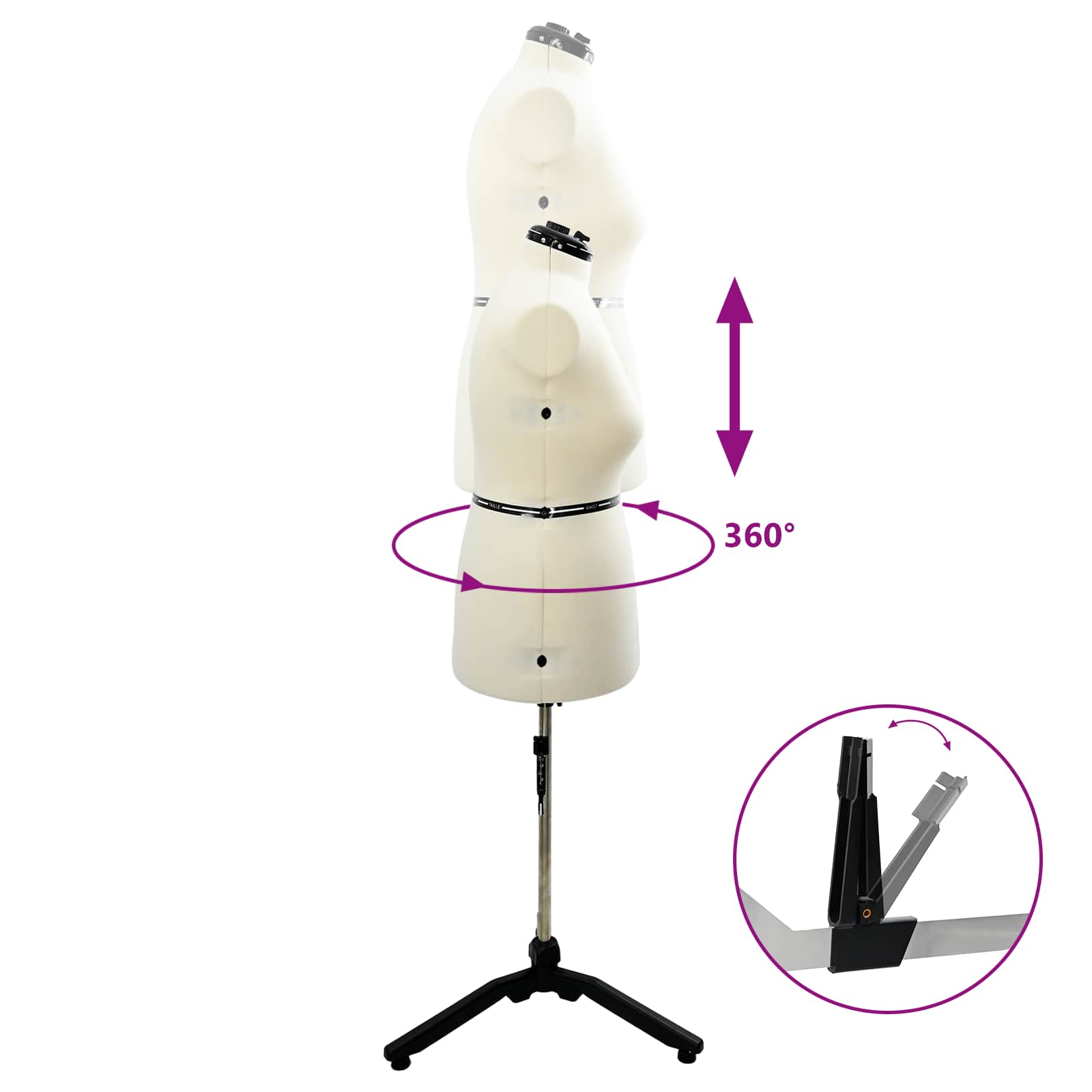 Ρυθμιζόμενη Φόρμα Φορέματος Γυναικεία Κρεμ l Βελούδο